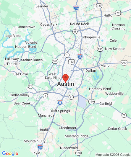 Map to Princess Dental Staffing Agency office in Austin, TX