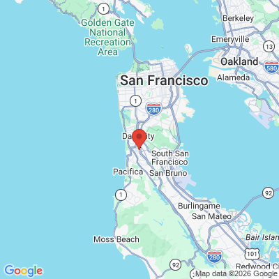 Click for directions Map to Dr Kim L Benton DDS MPH office in Daly City, CA
